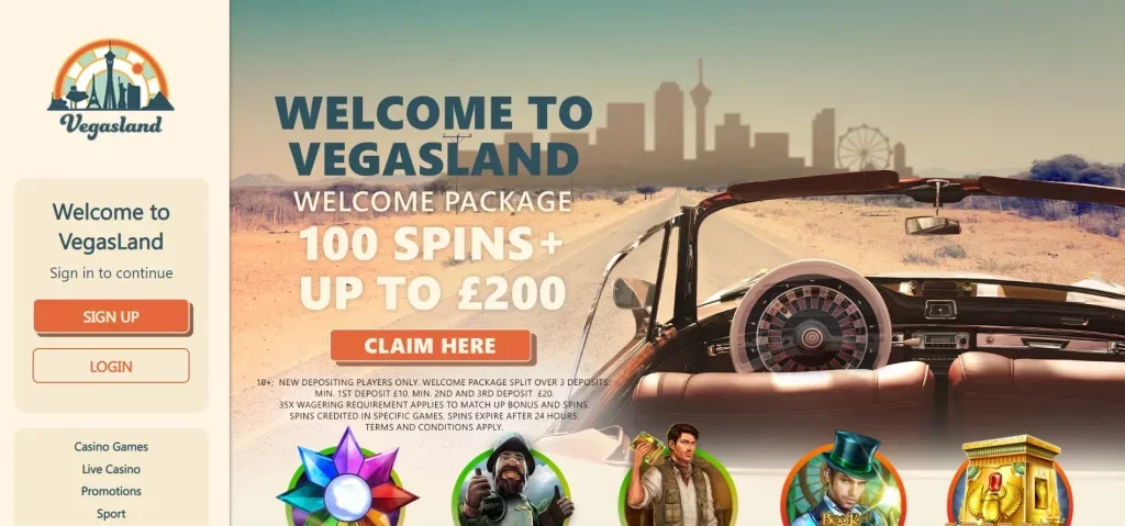 Vegasland Casino Overview